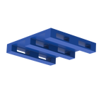 Load image into Gallery viewer, 4 WAY ENTRY NON-REVERSIBLE EURO-PU- PALLET -3