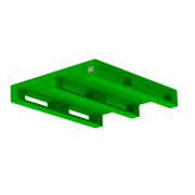 4 WAY ENTRY NON-REVERSIBLE EURO-PU- PALLET