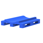 Load image into Gallery viewer, 4 WAY ENTRY NON-REVERSIBLE EURO-PU- PALLET -N7