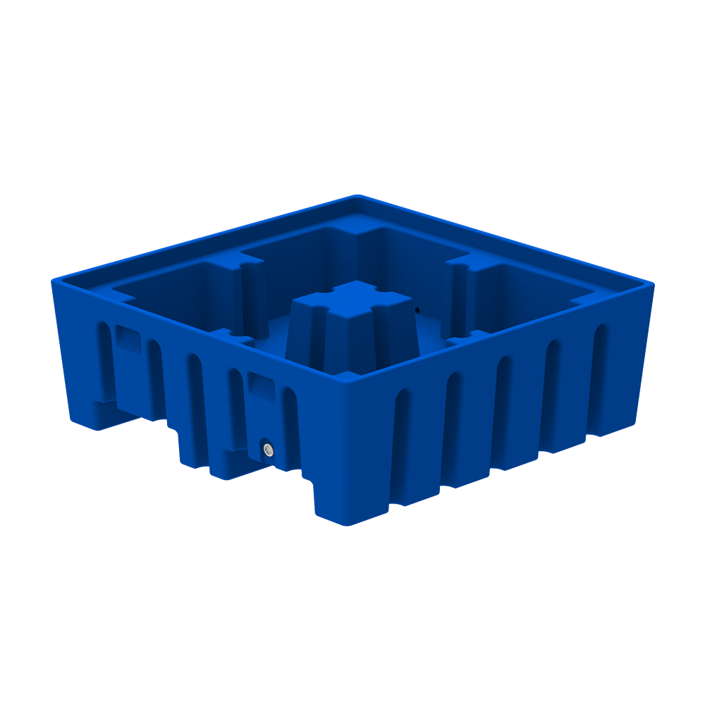 PALLET CONTAINER - SPILL PALLET WITH LID